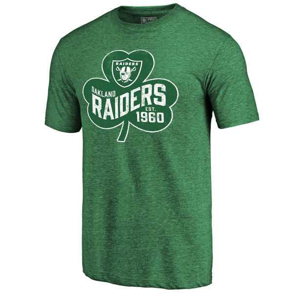 Men's Oakland Raiders St. Patrick's Day Green Short Sleeve T-Shirt FengYun,We sell and wholesale Men's Oakland Raiders St. Patrick's Day Green Short Sleeve T-Shirt FengYun on line form chian!
